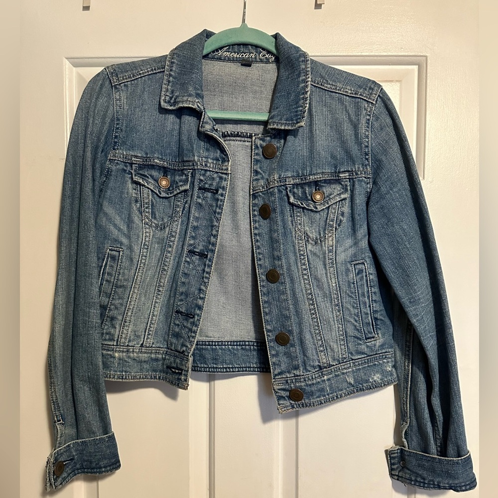 Cropped American Eagle Jean jacket